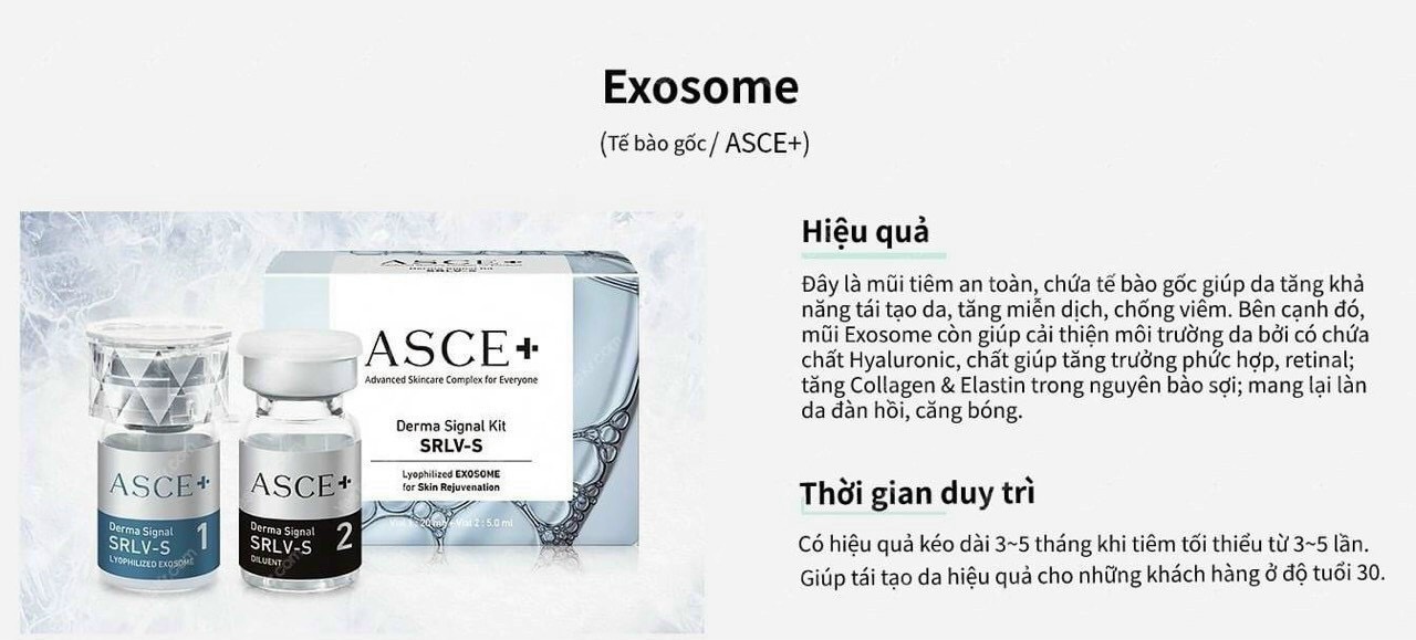 Tiêm Meso Exosoem - Công nghệ trẻ hóa da hot nhất 2023