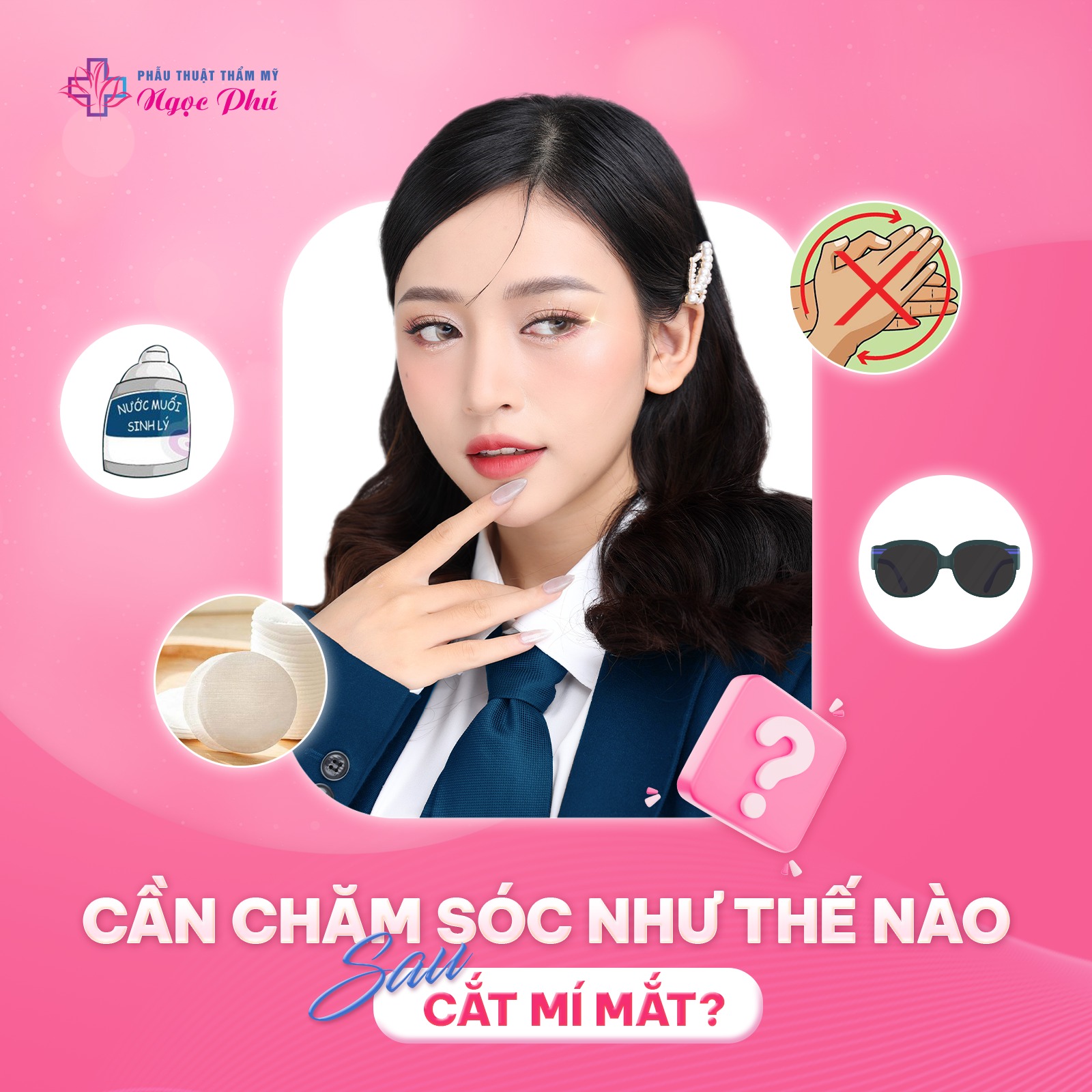 Chăm sóc cắt mắt Hàn Quốc